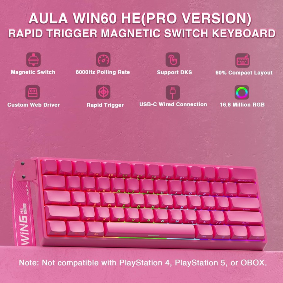 AULA WIN 60HE-Pro pink