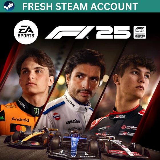EA SPORTS F1 2025 Standard Edition丨New Steam Account