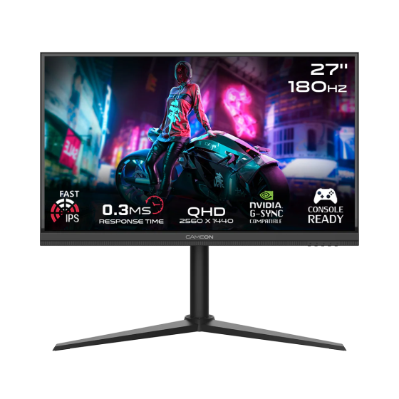 GAMEON GOM27QHD180IPS Midnight Pro Series 27" QHD, 180Hz