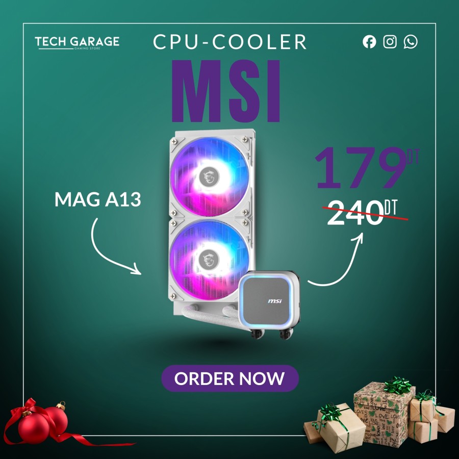 MSI MAG CORELIQUID A13 240 - WHITE