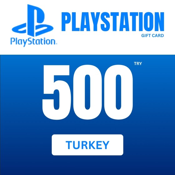 PlayStation Network Card 500 TRY (TR) PSN Key TURKEY