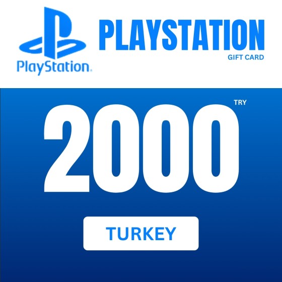 PlayStation Network Card 2000 TRY (TR) PSN Key TURKEY