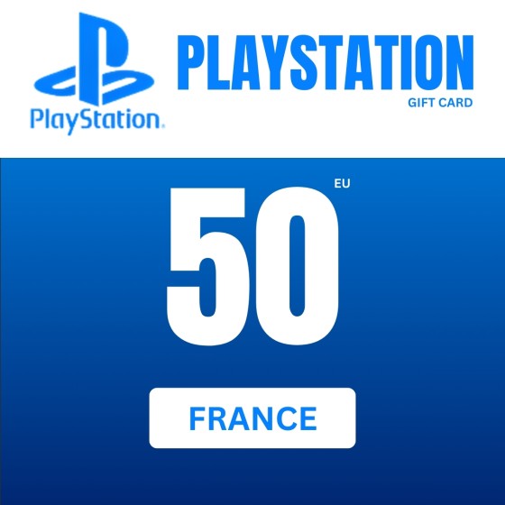 PlayStation Network Card 50 EUR (FR) PSN Key FRANCE