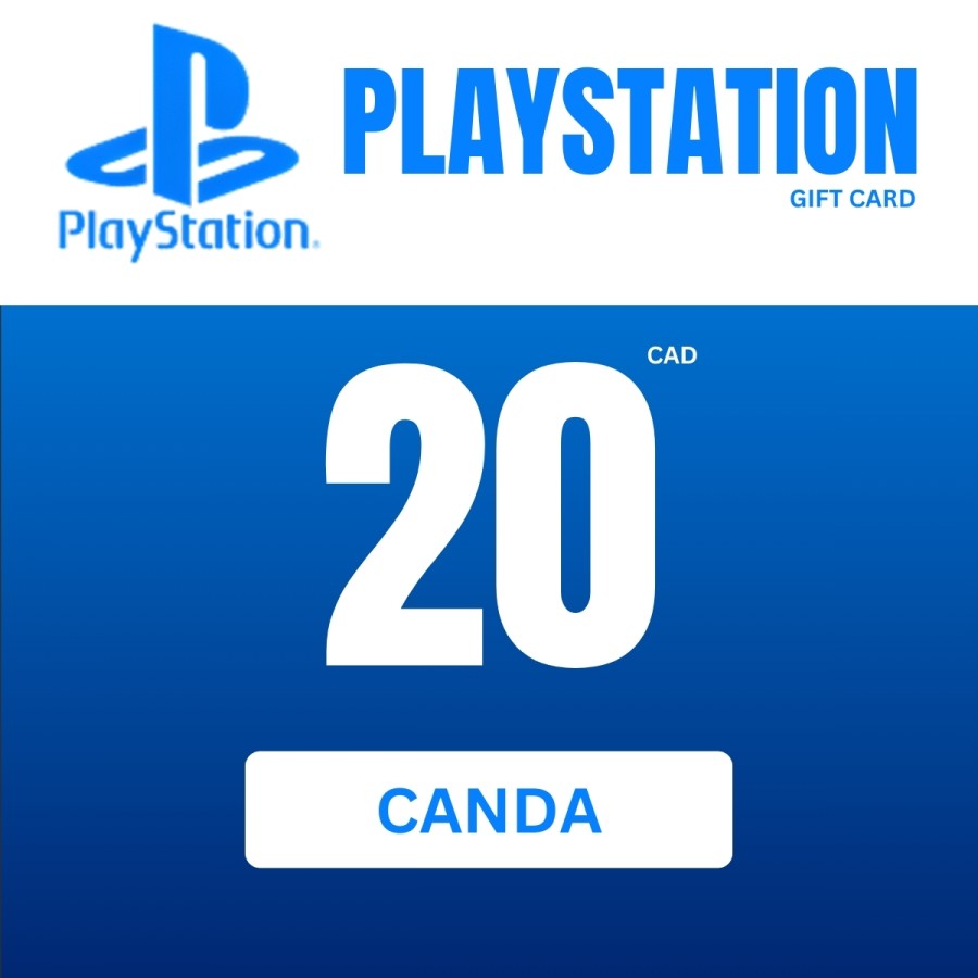 PlayStation Network Card 20 CAD PSN Key CANADA