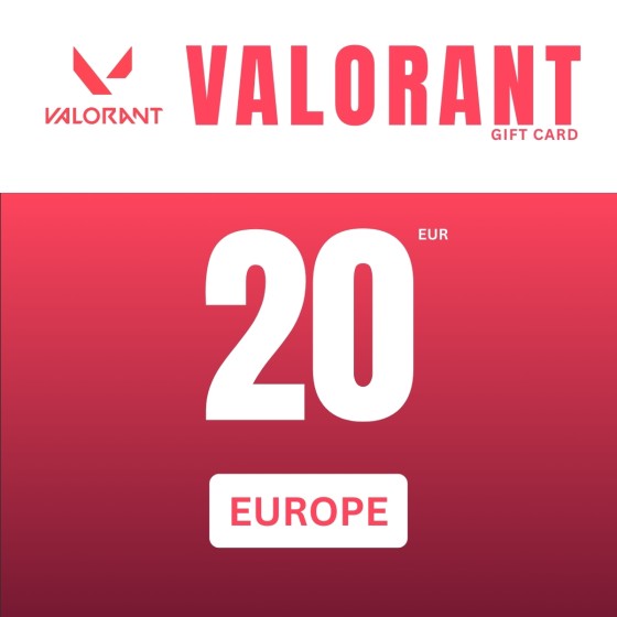 VALORANT Gift Card 20 EUR - EUROPE