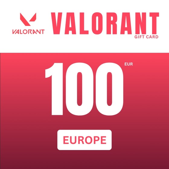 VALORANT Gift Card 100 EUR - EUROPE