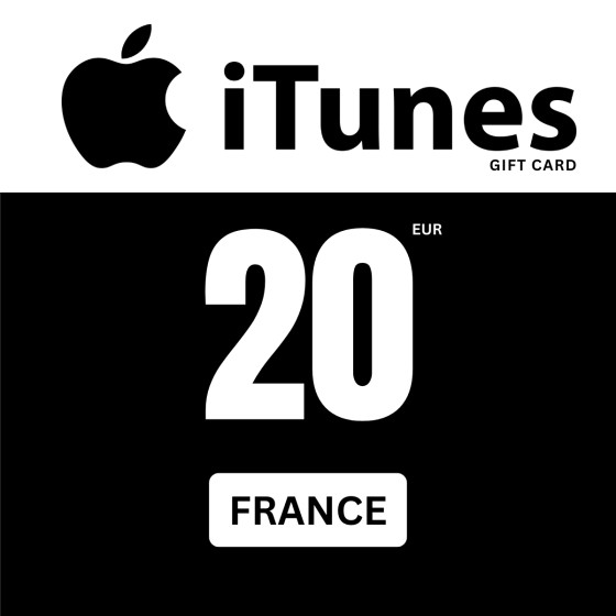 Apple iTunes Gift Card 20 EUR iTunes Key FRANCE