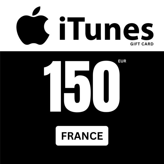 Apple iTunes Gift Card 150 EUR iTunes Key FRANCE