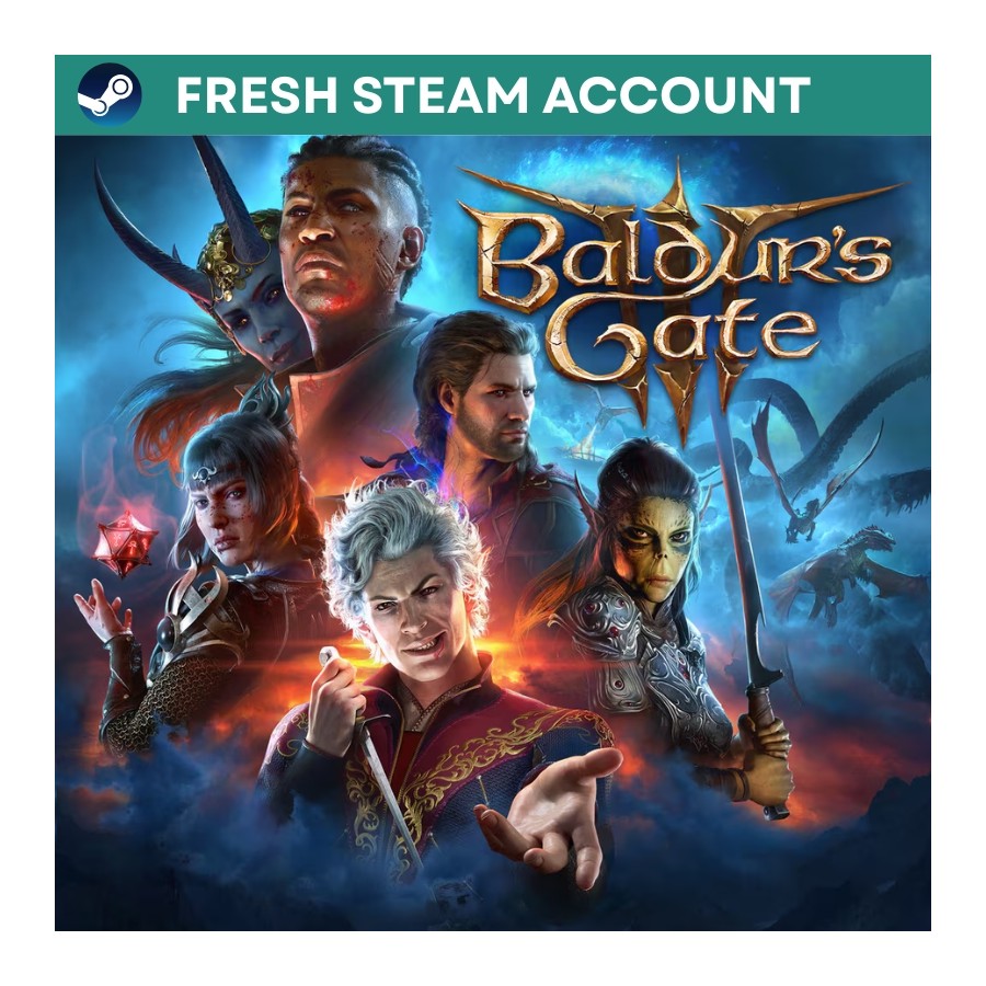 Baldur’s Gate 3 Fresh Steam Account