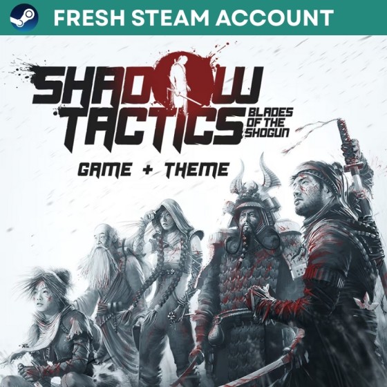 Shadow Tactics: Blades of the Shogun Steam Fresh Account