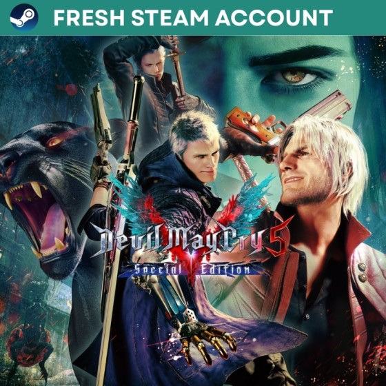 Devil May Cry 5 Steam Fresh Account