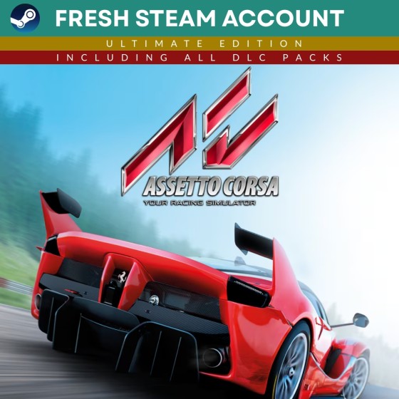 Assetto Corsa Ultimate Edition (ALL DLC) |  Steam Fresh Account