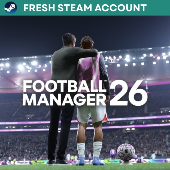 Football Manager 26 (PC) - Fresh Steam Account - GLOBAL