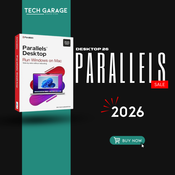 Parallels Desktop 26 | Pro (MAC) (1 Device, 1 Year) - Parallels Key - GLOBAL
