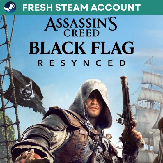 Assassin’s Creed Black Flag Resynced | Fresh Steam Account