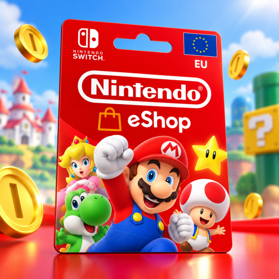 NINTENDO GIFT CARD 25 EURO