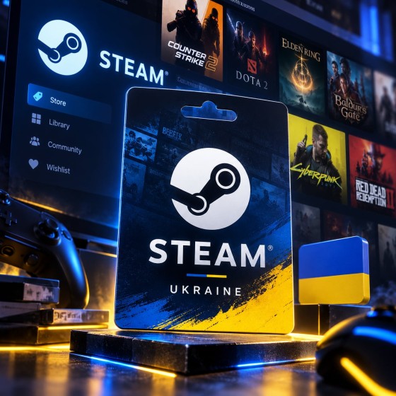 Steam Wallet Gift Card 500...
